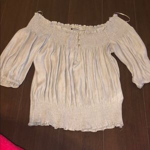 Off the shoulder Zara top